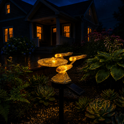 🌌 TODAY ONLY—💥 Now Only 48% of the Original Price| Sci-Fi Starship Solar Garden Light