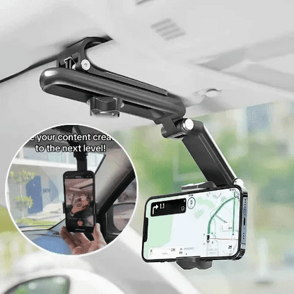 📢Limited-time 50% off!! ⏰ Rotatable and retractable car phone holder