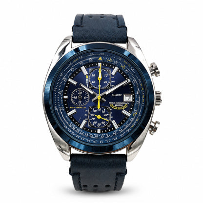 ⌚ Swiss Pilot Watch｜Authentic Swiss‑handcrafted, microscope‑calibrated movement, lifetime‑no‑replace solar movement, professional 20ATM waterproof 💧