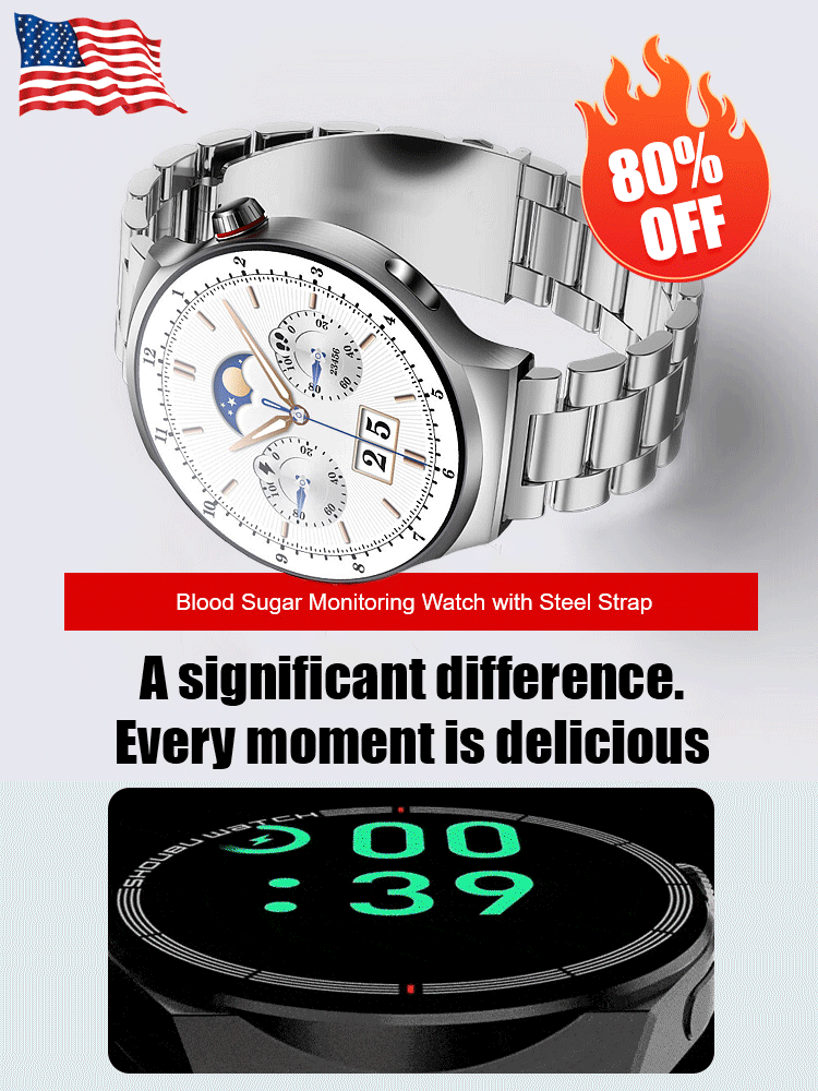 🔥【24-hour health check】Steel Band Watch4 Pro⌚Mount Sinai Hospital physician recommended
