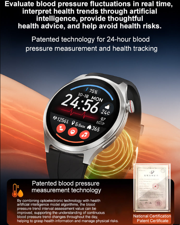 Smartwatch with 24/7 Health & Activity Tracking