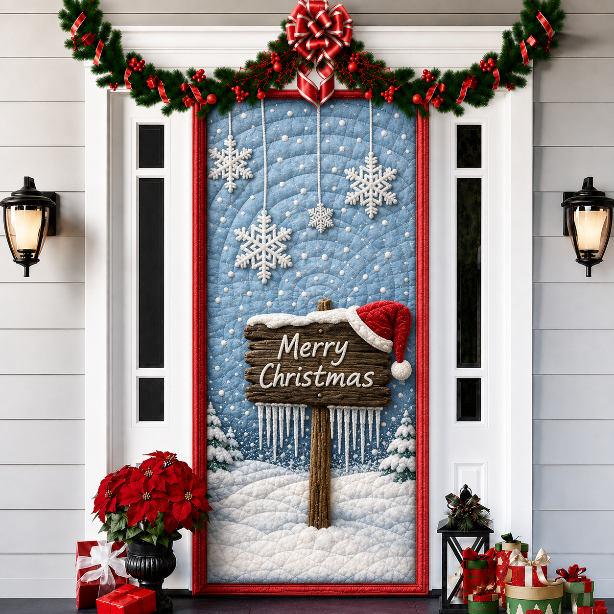🌟Last day 50% OFF🌟2026 3D Christmas front door decoration
