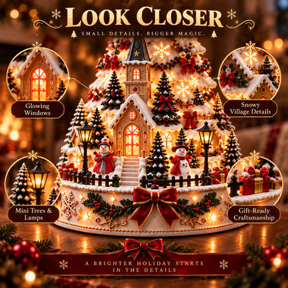 🏆 60,000+ Sold - 🎄MerryRealm™ Christmas Village Lightscape Tree