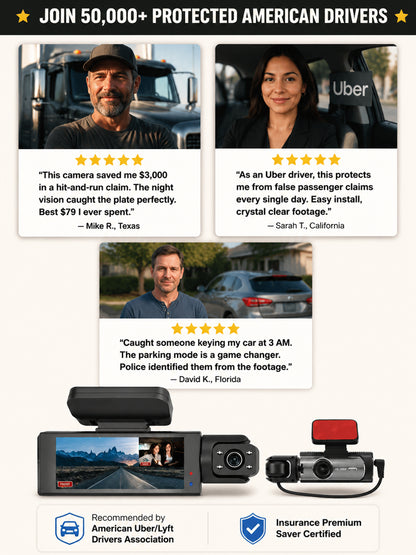 Wireless Night Vision Dash Cam