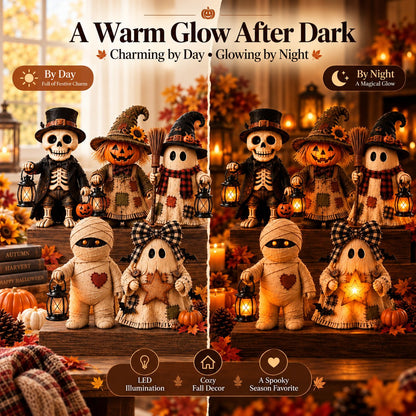 🎁LAST DAY 49% OFF🔥🎃Vintage Halloween Lighted Figurine Collection