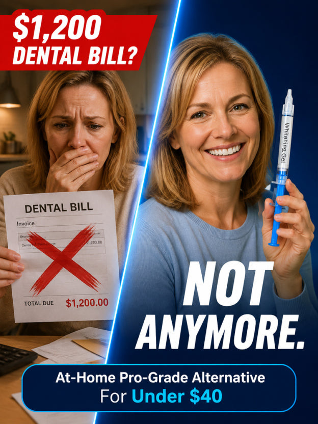 【Restore youthful vitality and smile】Teeth repair whitening gel，7x deeper penetration repairs gums, restoring a youthful, white smile in 7 days!