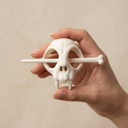 SkullPin™ | Skull Hair Holder Clip