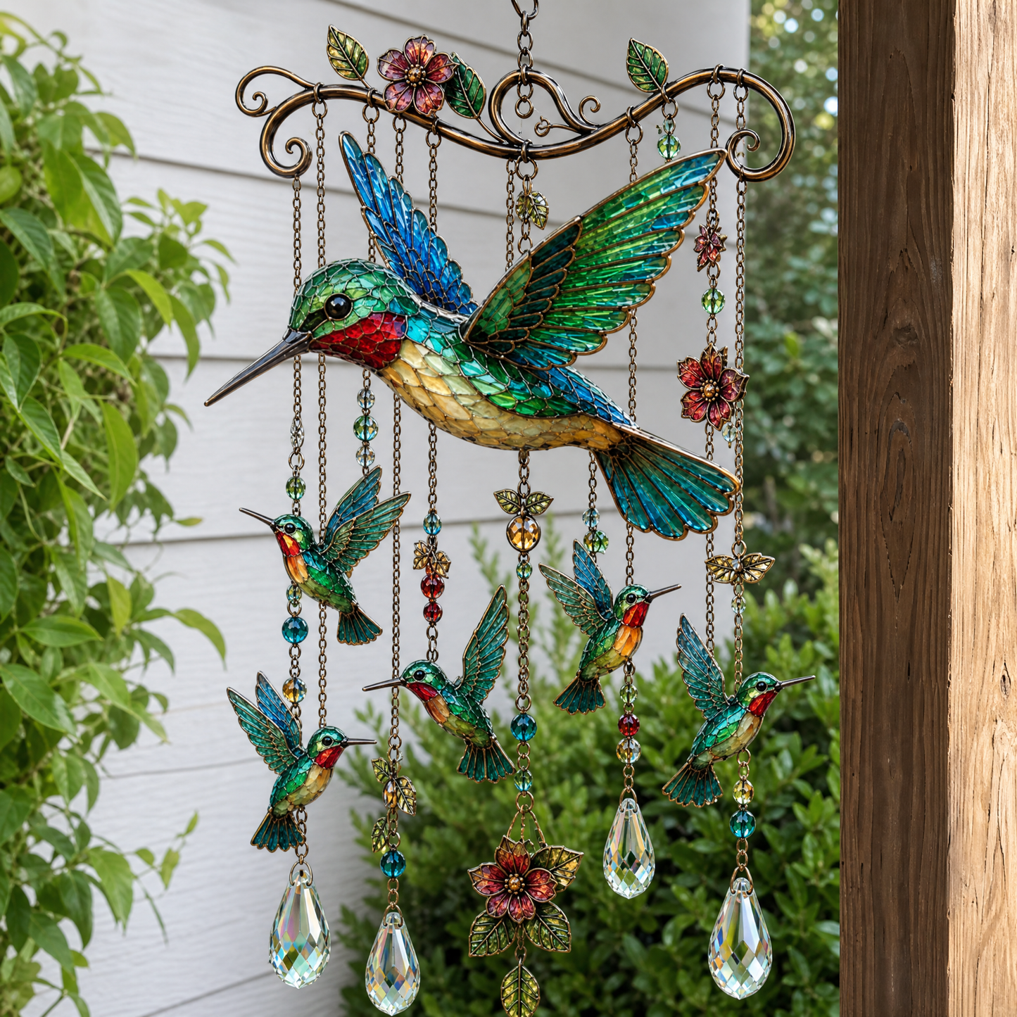 🐦🐦🎐Last Day 49% OFF - 🐦🎐Graceful Hummingbird Wind Chime