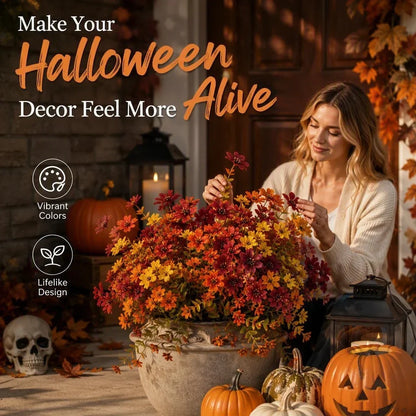 🎁  Last Day 50% OFF - Fall Artificial Flowers For Halloween &amp; Autumn Decor