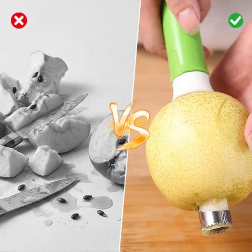 🎁 BUY 1 GET 1 FREE🍎 2-in-1 Apple Corer & Peeler – Easy Fruit Prep