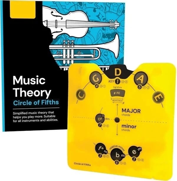 🔥Last Day 60% OFF 🎵Circle of Fifths Music Theory Decoder Set