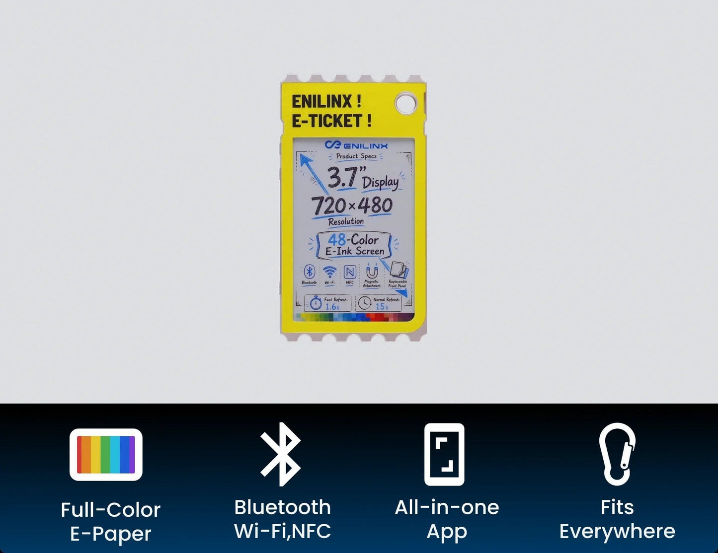📱Customizable E-Paper Screen