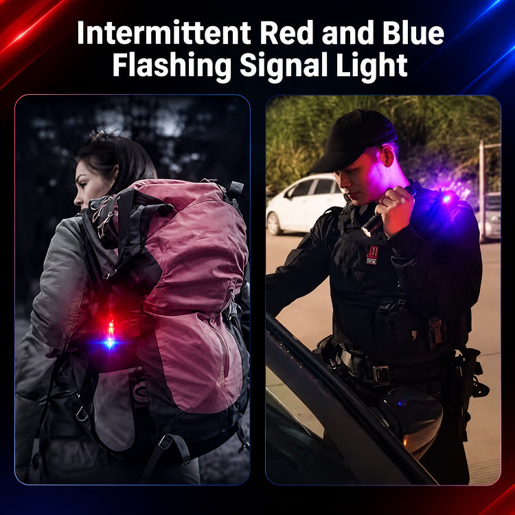 【3-in-1 Multifunction】SOS Emergency Light Flashlight