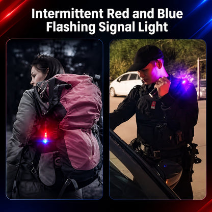 【3-in-1 Multifunction】SOS Emergency Light Flashlight