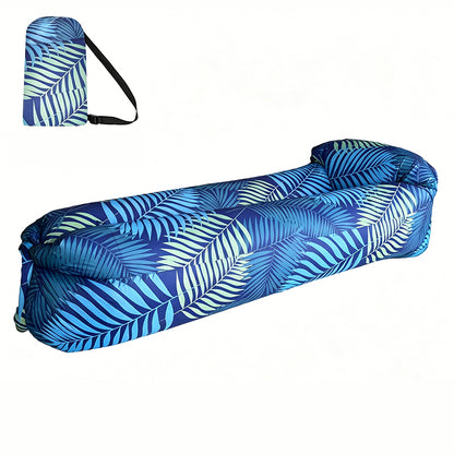 🏕️ Zero-Gravity Lounger | 3S Wind Setup | 400lbs Support | Pocket-Sized | Ergonomic Headrest 🌊