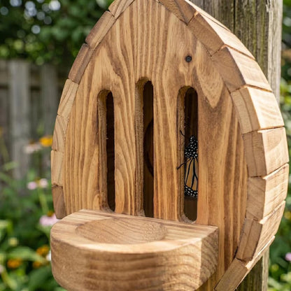 🔥 LAST DAY 50% OFF - 🦋 Handmade Butterfly House with Feeder Station
