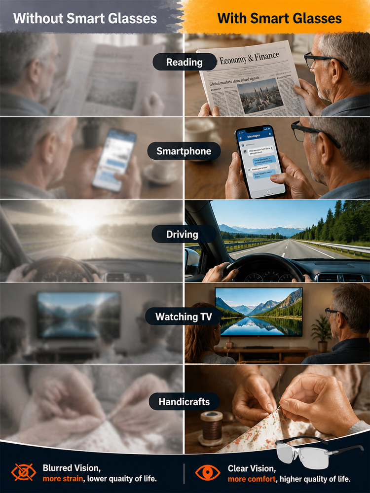 Here are seven reasons why these "smart glasses" have protected more than 1 million Americans from the glare of LED car headlights.