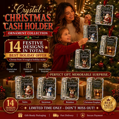 🎄Christmas Cash Gift Ornament- Make Cash Feel Like A Real Christmas Gift💵