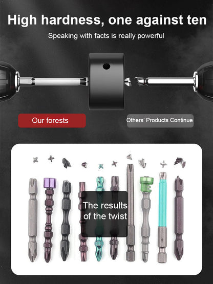 🔧Powerful magnetic drill bit set, repairs rusty screws in just 5 seconds, industrial-grade durability, limited time offer🔥