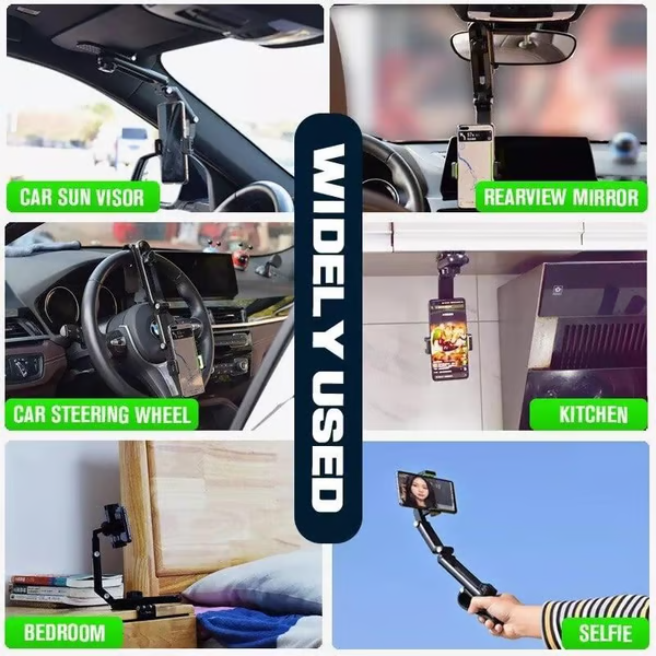 📢Limited-time 50% off!! ⏰ Rotatable and retractable car phone holder