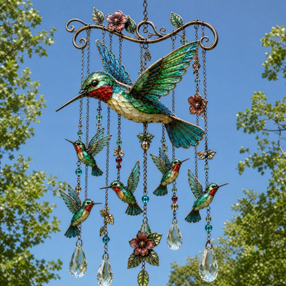 🐦 50% OFF Today Only 🎁 Perfect Gift! Meaningful Hummingbird Wind Chime