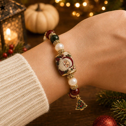 💥 Last Day 49% OFF – 🎄  Christmas Magic Collection Bracelet – Limited Edition Holiday Charm Bracelet