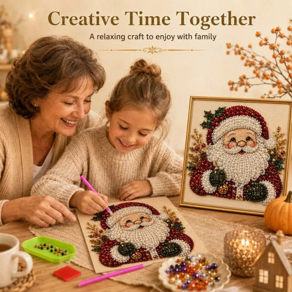 🌲DIY Pearl Diamond Painting Art  Christmas Series Kit -🧘Relaxing & Beginner-Friendly