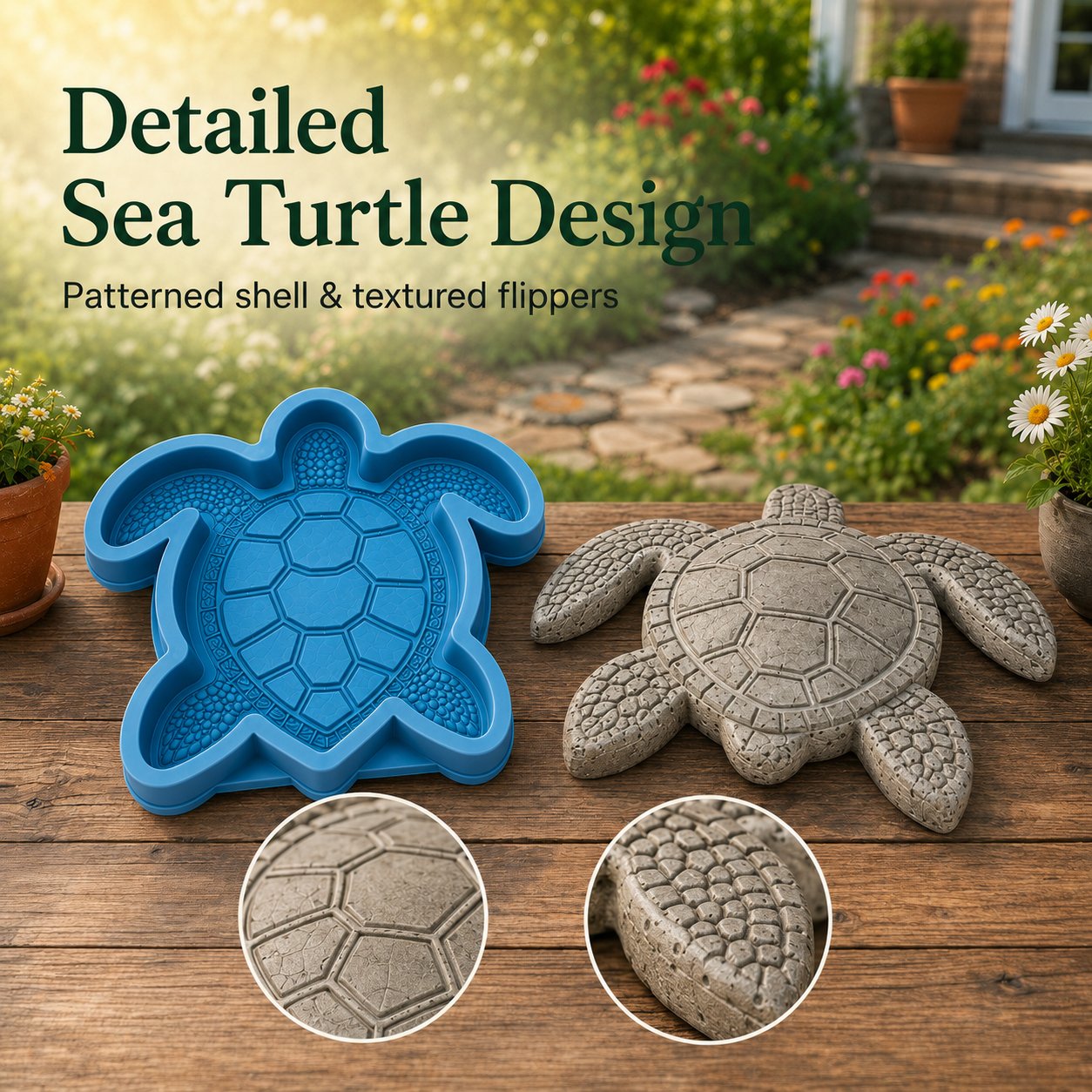 💥 LAST DAY 52% OFF - 🌊 Reusable Ocean Theme Garden Art Mold – Make Your Garden Truly One of a Kind (📦Buy 2 Free Shipping)