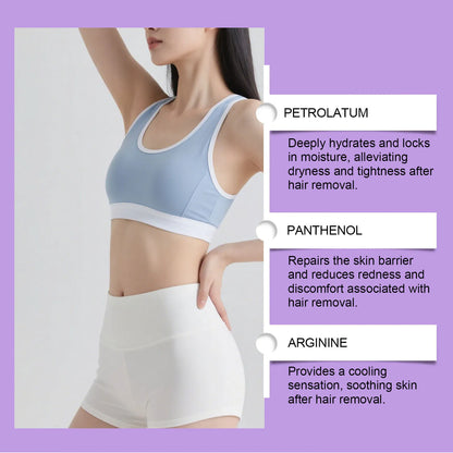Bikini Pain-Free Hair Removal Cream for Sensitive Skin,Gentle Citrus Sensitive Skin Hair Removal Cream&Spray