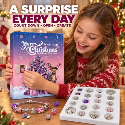 🎄24-Day Christmas DIY Charm Bracelet Advent Calendar🎁