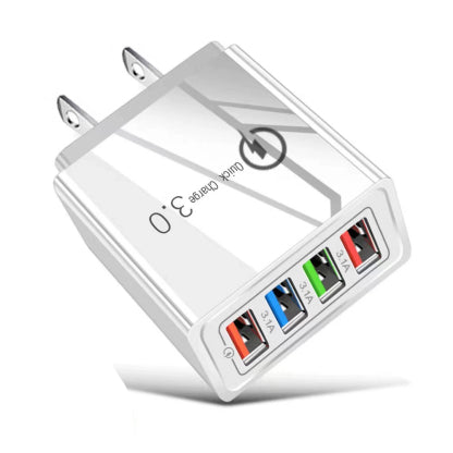 🔋4-Port GaN Charger | Save Battery Life | Fast Charge 4 Devices | Travel Friendly | 50% Off⚡