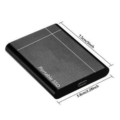 [Mobile and PC compatible] High-speed solid-state drive