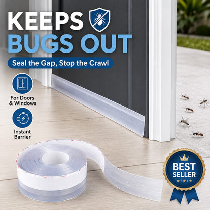 Universal Door Gap Seal Tape – Draft, Dust & Bug Blocker