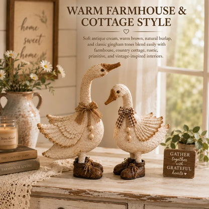 🎁Whimsical Farmhouse Flock Figurines — Charming Animal Pairs for Cozy Country Homes