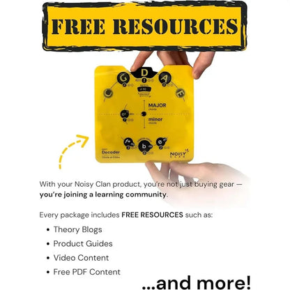 🔥Last Day 60% OFF 🎵Circle of Fifths Music Theory Decoder Set