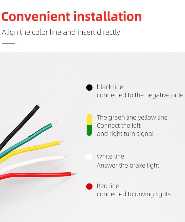 🔥Hot Sale 49% OFF - LED Tailgate Light Bar Strip with 5 Lighting Modes
