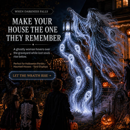 🔥Today 59% OFF🎁 - 💀Halloween Ghostly Animated Cemetery Lights