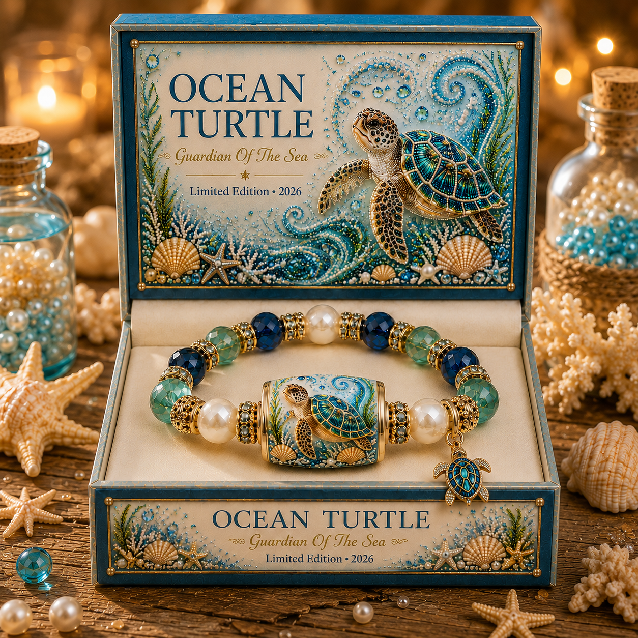 💥 Last Day 49% OFF – 🌊 Ocean Guardian Collection Bracelet — Limited Edition