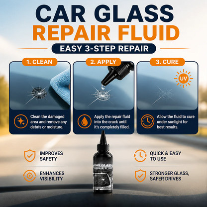 🔥Buy 1 Get 1 Free🔥Fast-Acting Windshield Crack & Chip Repair Kit