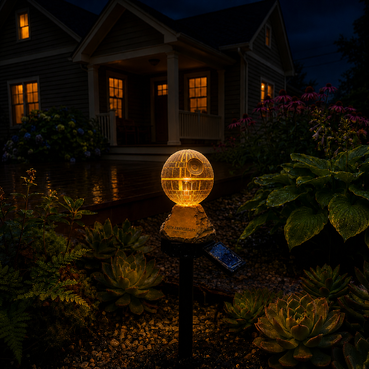 🌌 TODAY ONLY—💥 Now Only 48% of the Original Price| Sci-Fi Starship Solar Garden Light