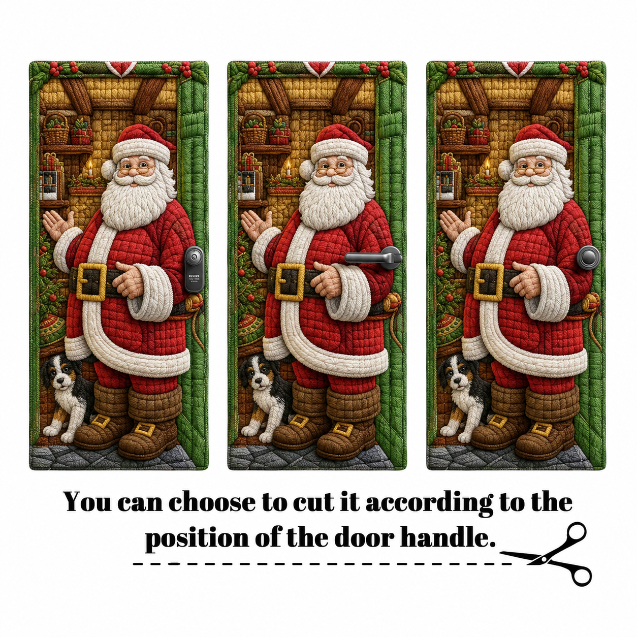 🌟Last day 50% OFF🌟2026 3D Christmas front door decoration