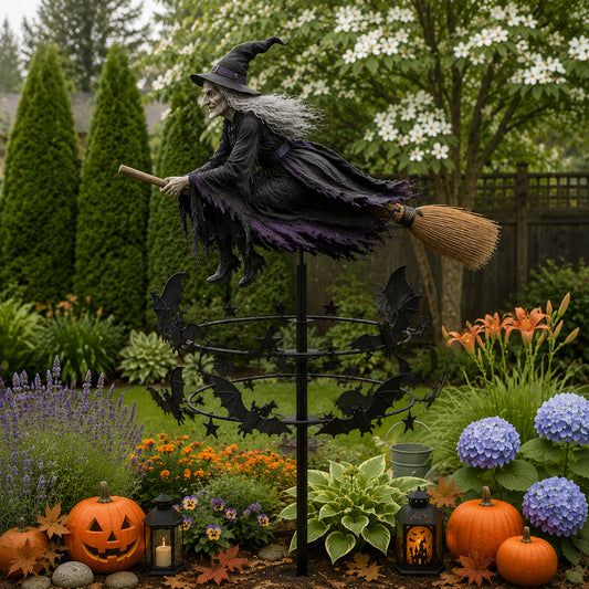 🔥 Limited time 70% OFF – 🧙‍♀️ The Enchanted Witch Garden Wind Spinner