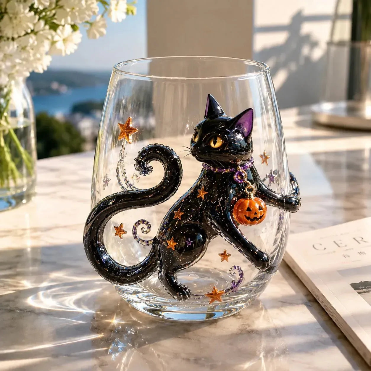 🔥 LAST DAY-60% OFF | 🎃 3D Halloween Glasses - Perfect for parties and cozy autumn bars