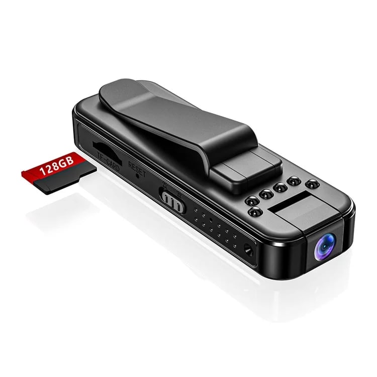 🏆Flash Sale⚡ 50K+ SOLD! Almost Gone-🔥HD 1080P Rechargeable Mini Body Camera With Night Vison&Rotating Lens📷️
