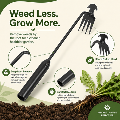 💥50K+ SOLD!🔥-Adjustable Long Handle Weed Puller