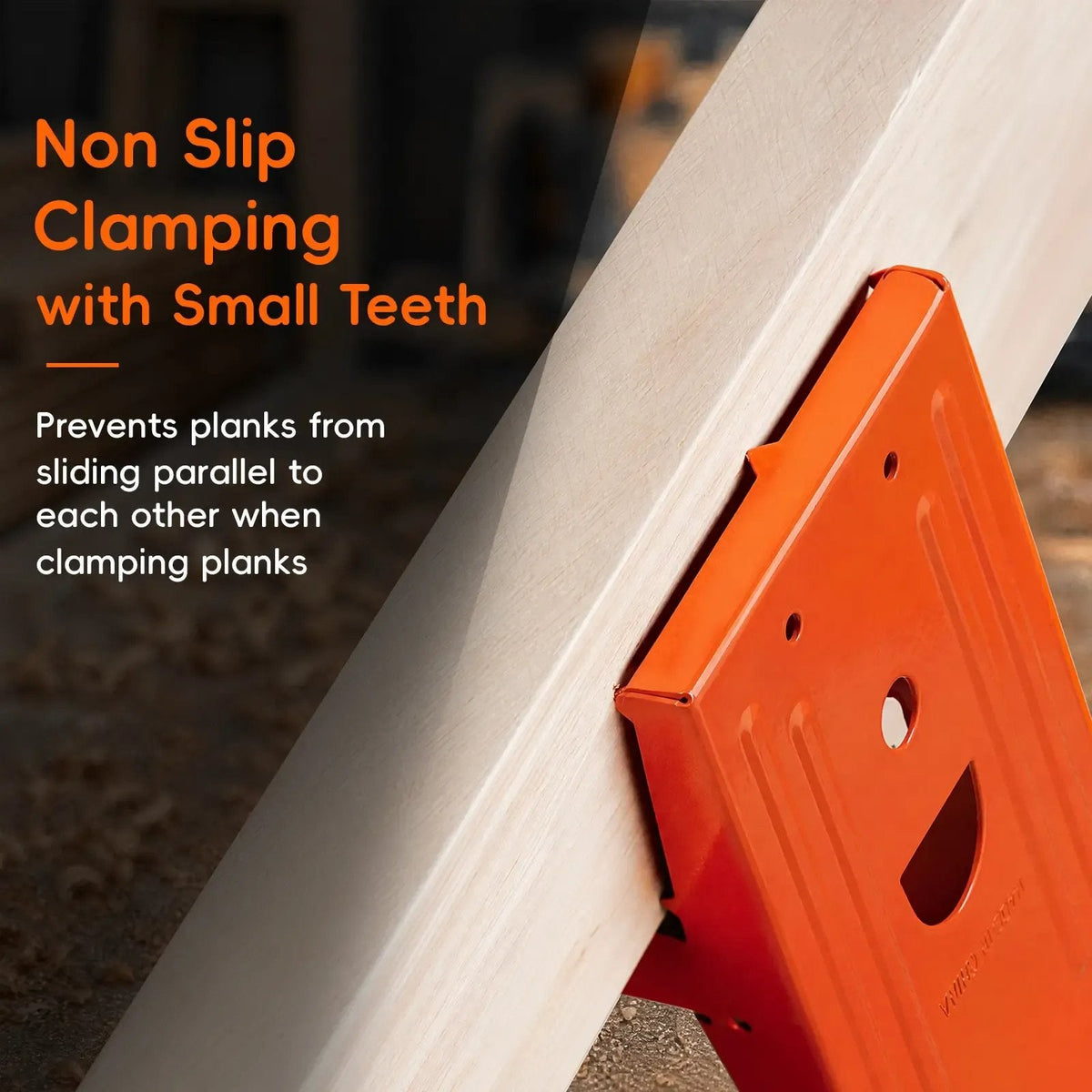 2-Pack Heavy Duty Sawhorse Brackets with Down Clamps