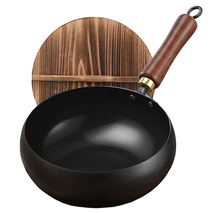 🥘 Authentic Handmade Pure Iron Pan | PFOA-Free | All Stoves Compatible | Physical Non-Stick | Boost Iron Levels ✨