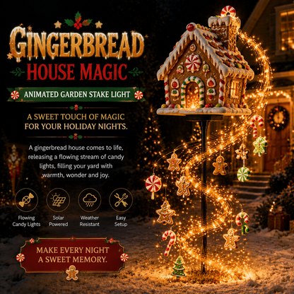 🎄Last day 50% Off🎄✨Christmas Magic Garden Collection - Transform Your Yard Into A Winter Wonderland With Enchanted Flowing Lights