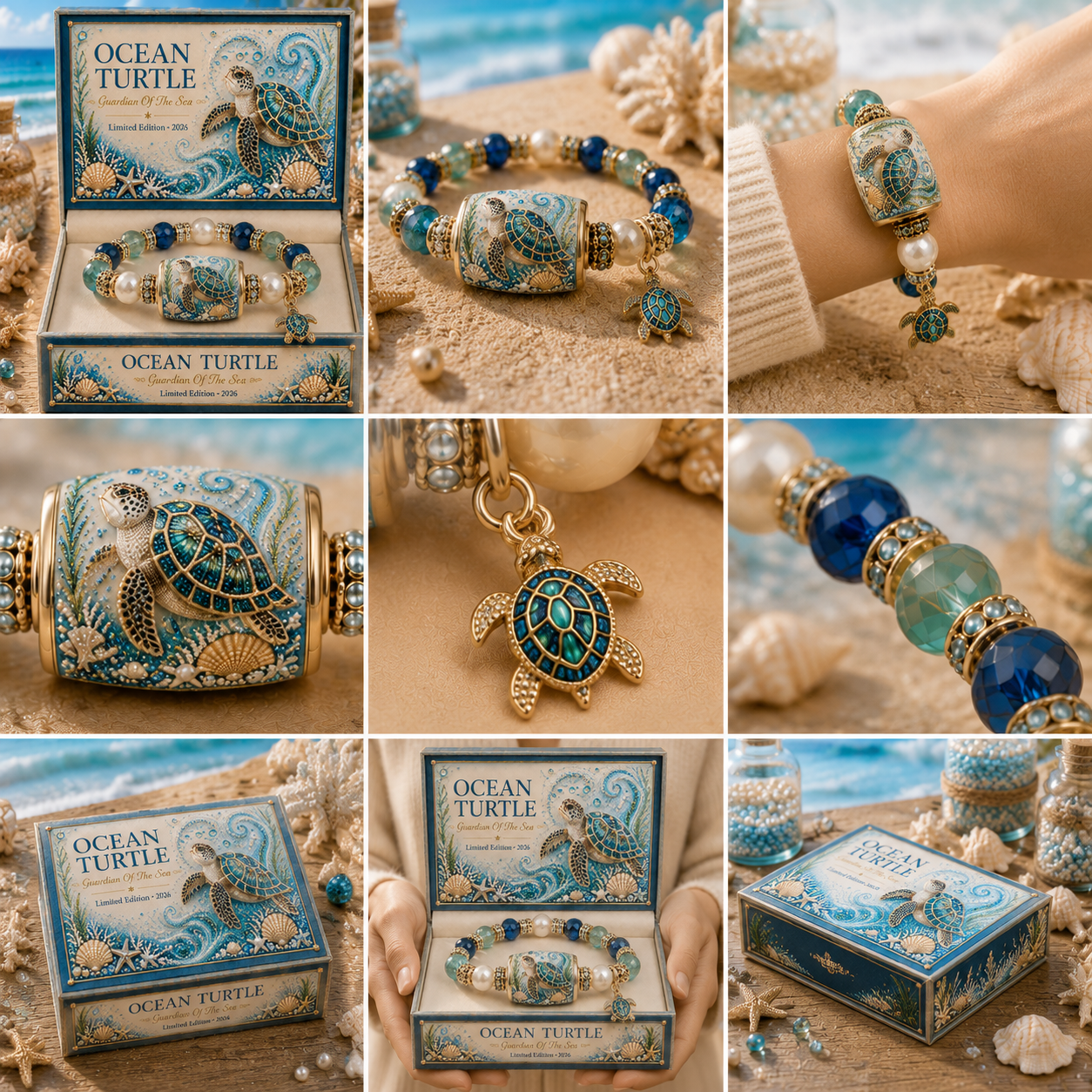 💥 Last Day 49% OFF – 🌊 Ocean Guardian Collection Bracelet — Limited Edition