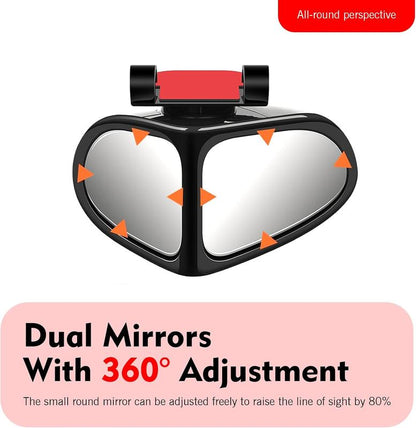 🚗360° Rotatable Car Blind Spot Mirror